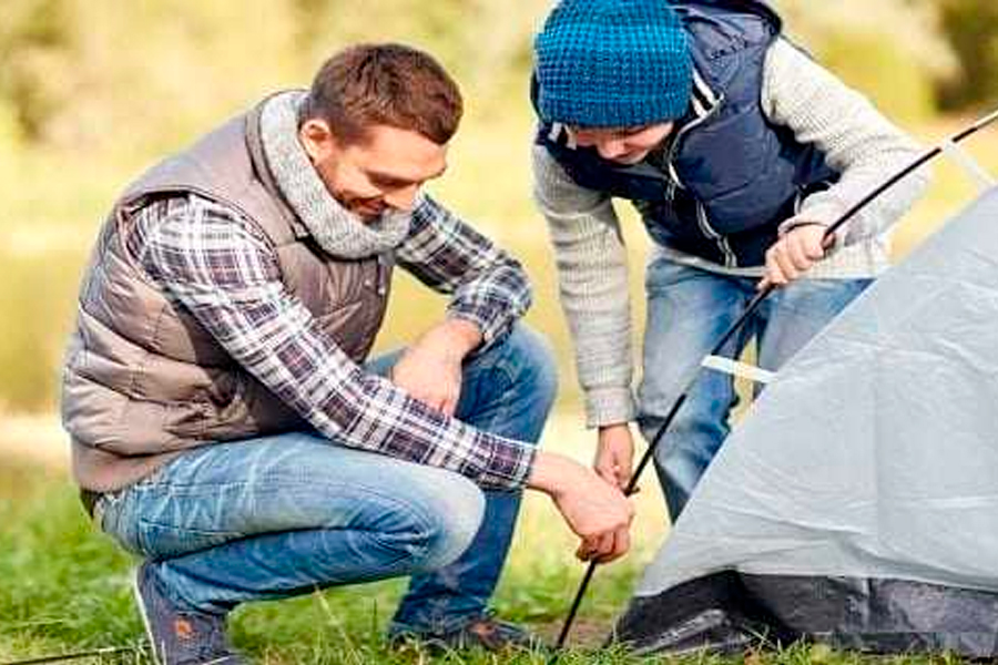 Setting Up A Tent