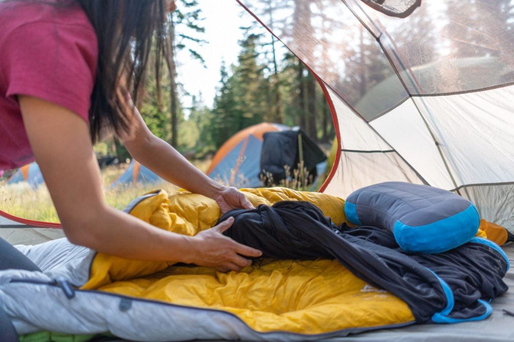 Pillows while Camping camping tent accessories